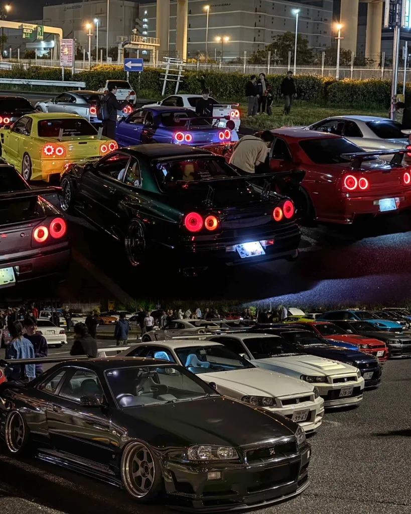 Daikoku Parking Area (Daikoku PA) famous Tokyo underground car meet