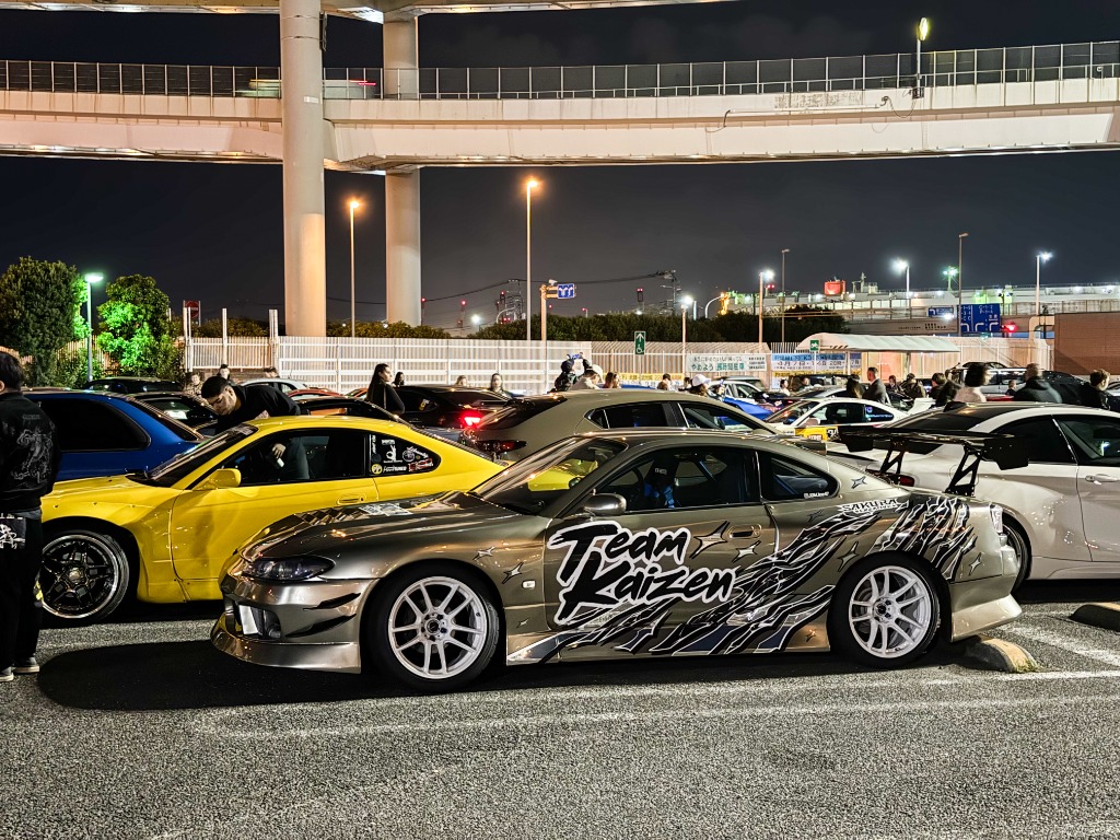Modified Japanese drift car